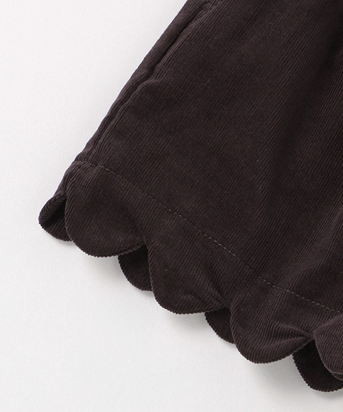 petit main（プティマイン）の「【リンク】スカラップショートパンツ（その他パンツ・キッズ・ライトベージュ/チャコール/チェリーピンク/ブラック/アイボリー・80ｃｍ/110cm/120cm/100cm/130cm/90cm）」の14枚目の写真