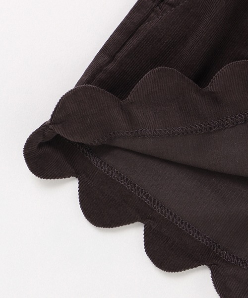 petit main（プティマイン）の「【リンク】スカラップショートパンツ（その他パンツ・キッズ・ライトベージュ/チャコール/チェリーピンク/ブラック/アイボリー・80ｃｍ/110cm/120cm/100cm/130cm/90cm）」の11枚目の写真