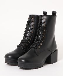 Zipper | 【Zipper】<2021AW>ミドル丈レースアップブーツ(ブーツ)