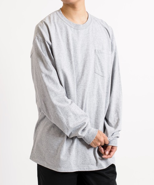 セール】【GILDAN】 6.0 oz ウルトラコットン胸ポケットロングスリーブ