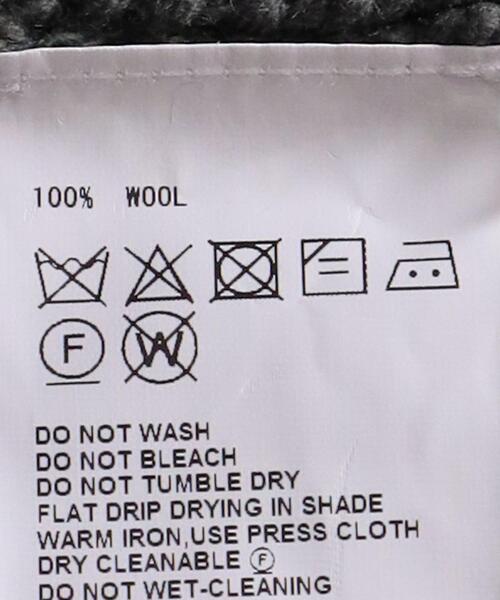 HYKE（ハイク）の「＜HYKE（ハイク）＞リブ タートルネック ケープ