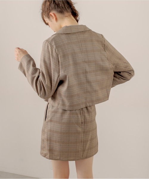 OLIVE des OLIVE（オリーブデオリーブ）の「ショコララッピングミニスカート（スカート・レディース・キャメル/ブラウン/ダークブラウン/ピンクベージュ・FREE）」の18枚目の写真