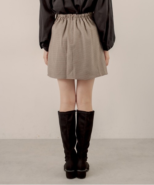 OLIVE des OLIVE（オリーブデオリーブ）の「ショコララッピングミニスカート（スカート・レディース・キャメル/ブラウン/ダークブラウン/ピンクベージュ・FREE）」の12枚目の写真