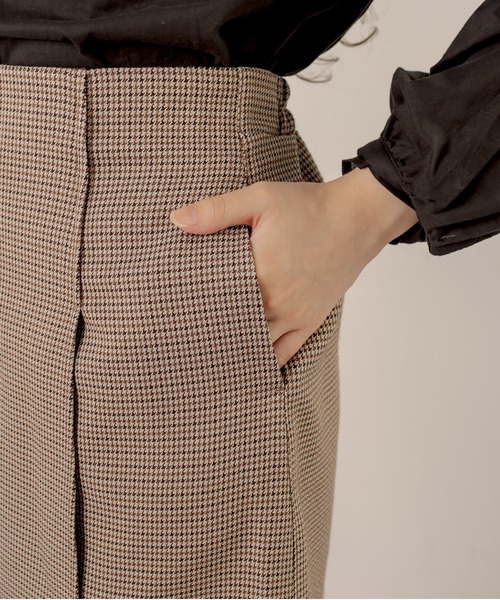 OLIVE des OLIVE（オリーブデオリーブ）の「ショコララッピングミニスカート（スカート・レディース・キャメル/ブラウン/ダークブラウン/ピンクベージュ・FREE）」の17枚目の写真