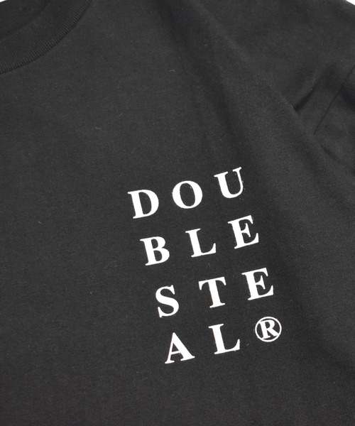 DOUBLE STEAL(ダブルスティール)の「Big Font 長袖Tシャツ(Tシャツ/カットソー・メンズ・ライトベージュ/ホワイト/ブラック・MEDIUM/LARGE/X-LARGE/XX-LARGE)」の6枚目の写真