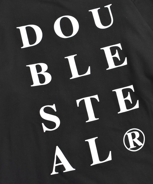 DOUBLE STEAL(ダブルスティール)の「Big Font 長袖Tシャツ(Tシャツ/カットソー・メンズ・ライトベージュ/ホワイト/ブラック・MEDIUM/LARGE/X-LARGE/XX-LARGE)」の7枚目の写真