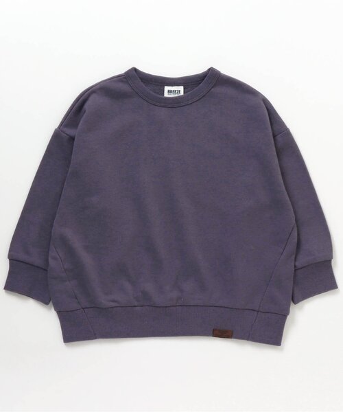 BREEZE（ブリーズ）の「WEB限定 バックプリントトレーナー（スウェット・キッズ・アイボリー/カーキ/パープル/イエロー/ライトグレー/ブラック/ブルー/ブラウン・100/110/120/140/150/130/90）」の17枚目の写真