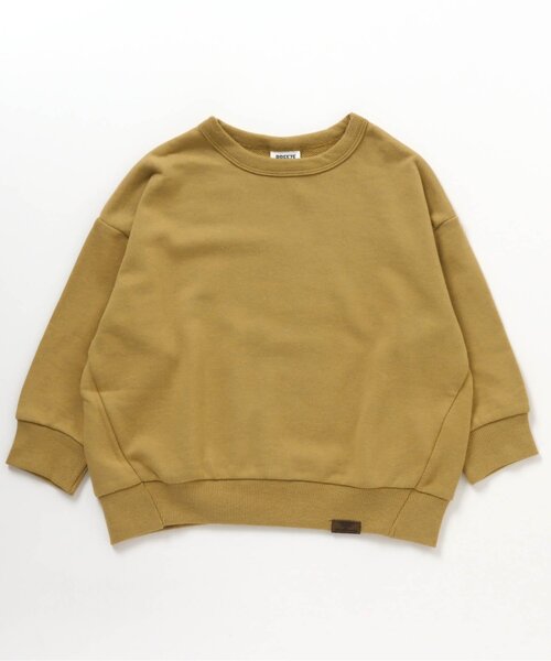 BREEZE（ブリーズ）の「WEB限定 バックプリントトレーナー（スウェット・キッズ・アイボリー/カーキ/パープル/イエロー/ライトグレー/ブラック/ブルー/ブラウン・100/110/120/140/150/130/90）」の18枚目の写真