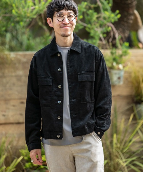 セール】コーデュロイ オーバージャケット（カバーオール）｜ITEMS