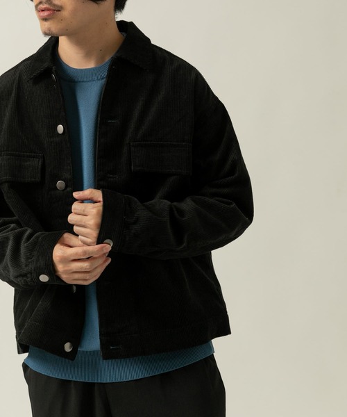 セール】コーデュロイ オーバージャケット（カバーオール）｜ITEMS