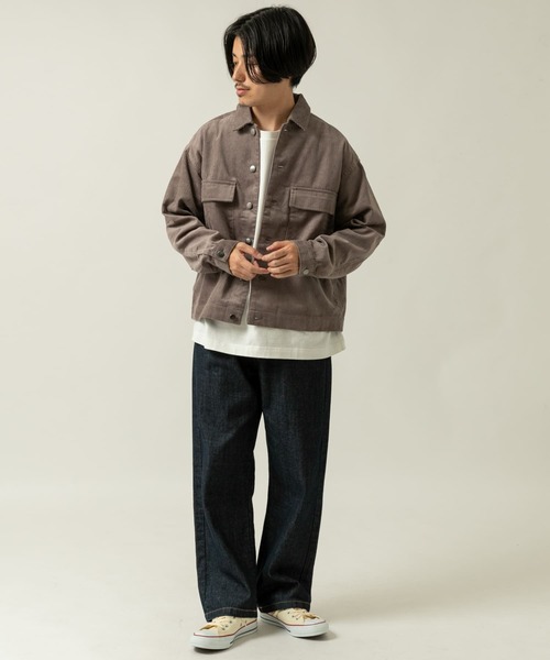 セール】コーデュロイ オーバージャケット（カバーオール）｜ITEMS