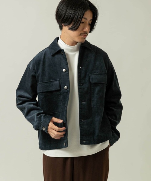 セール】コーデュロイ オーバージャケット（カバーオール）｜ITEMS