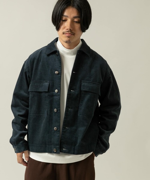 セール】コーデュロイ オーバージャケット（カバーオール）｜ITEMS