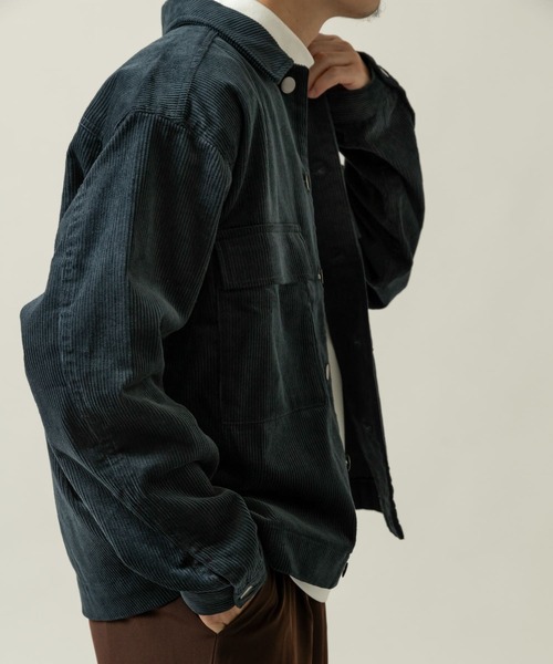 セール】コーデュロイ オーバージャケット（カバーオール）｜ITEMS