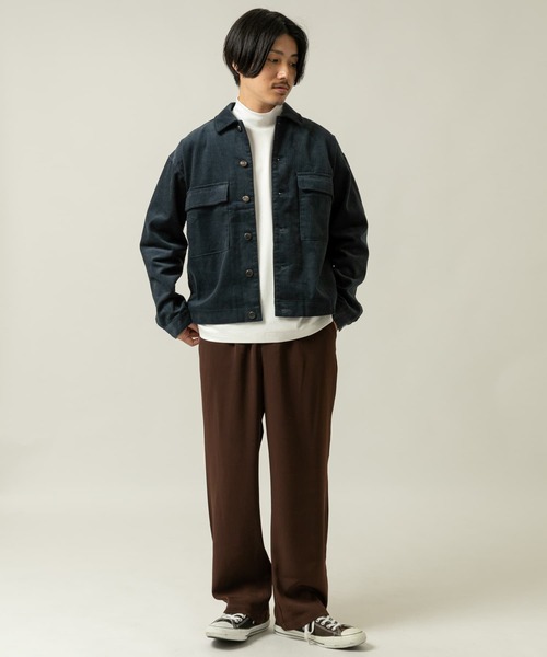 セール】コーデュロイ オーバージャケット（カバーオール）｜ITEMS
