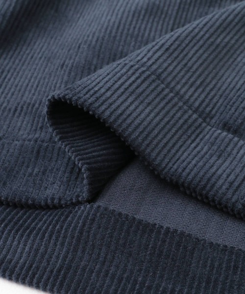 ITEMS URBANRESEARCH（アイテムズ アーバンリサーチ）の「コーデュロイ オーバージャケット（カバーオール・メンズ・ブラック/ネイビー/グレー/オフホワイト・MEDIUM/LARGE）」の6枚目の写真
