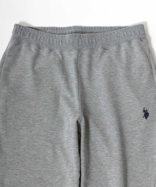 U.S. POLO ASSN.（ユーエスポロアッスン）の「U.S.POLO ASSN. ワンポイントロゴ刺繍 スウェットジョガーパンツ メンズ レディース（スウェットパンツ・メンズ・グレー/ブラック/ネイビー/チャコールグレー・L/M/LL）」の5枚目の写真