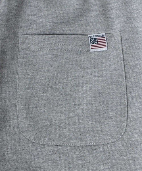 U.S. POLO ASSN.（ユーエスポロアッスン）の「U.S.POLO ASSN. ワンポイントロゴ刺繍 スウェットジョガーパンツ メンズ レディース（スウェットパンツ・メンズ・グレー/ブラック/ネイビー/チャコールグレー・L/M/LL）」の11枚目の写真
