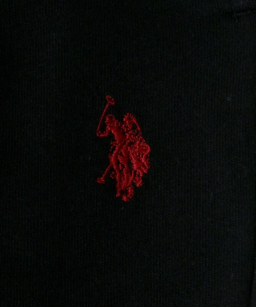 U.S. POLO ASSN.（ユーエスポロアッスン）の「U.S.POLO ASSN. ワンポイントロゴ刺繍 スウェットジョガーパンツ メンズ レディース（スウェットパンツ・メンズ・グレー/ブラック/ネイビー/チャコールグレー・L/M/LL）」の15枚目の写真