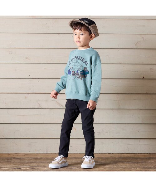 BREEZE（ブリーズ）の「フライトキャップ（キャップ・キッズ・カモフラージュ/ブラック・58/54/50）」の4枚目の写真