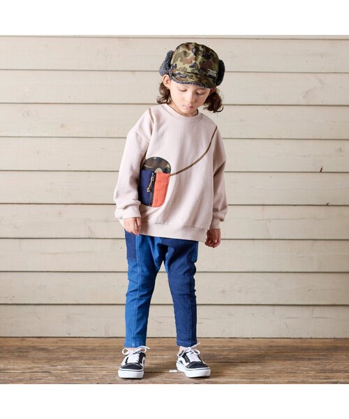 BREEZE（ブリーズ）の「フライトキャップ（キャップ・キッズ・カモフラージュ/ブラック・58/54/50）」の9枚目の写真