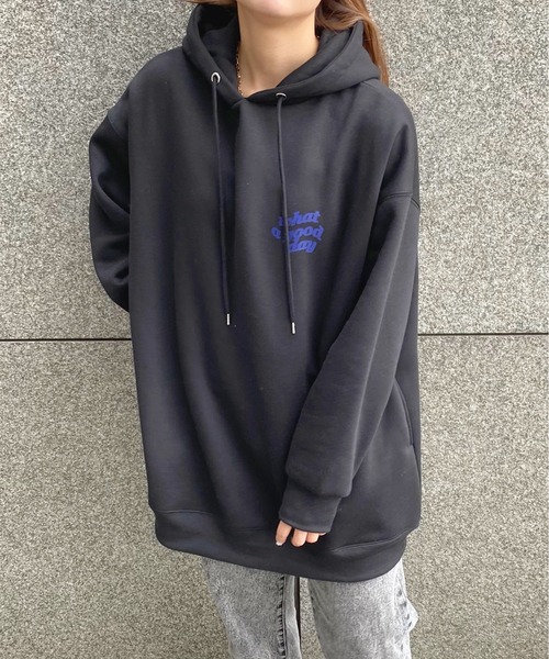 apres jour（アプレジュール）の「チュニックフードパーカー【ZOZOTOWN限定アイテム】（パーカー・レディース・アイボリー/その他/ブラック/ラベンダー/ダークブルー・フリー/X-LARGE）」の13枚目の写真