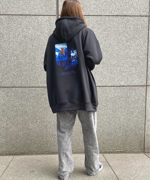 apres jour（アプレジュール）の「チュニックフードパーカー【ZOZOTOWN限定アイテム】（パーカー・レディース・アイボリー/その他/ブラック/ラベンダー/ダークブルー・フリー/X-LARGE）」の17枚目の写真