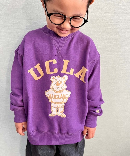 UCLA（ユーシーエルエー）の「【KIDS】【UCLA×CIAOPANIC TYPY】UCLA別注ﾛｺﾞｽｳｪｯﾄ（スウェット・キッズ・パープル/ホワイト/ブラック・MEDIUM/LARGE/X-LARGE/SMALL/XX-LARGE）」の10枚目の写真