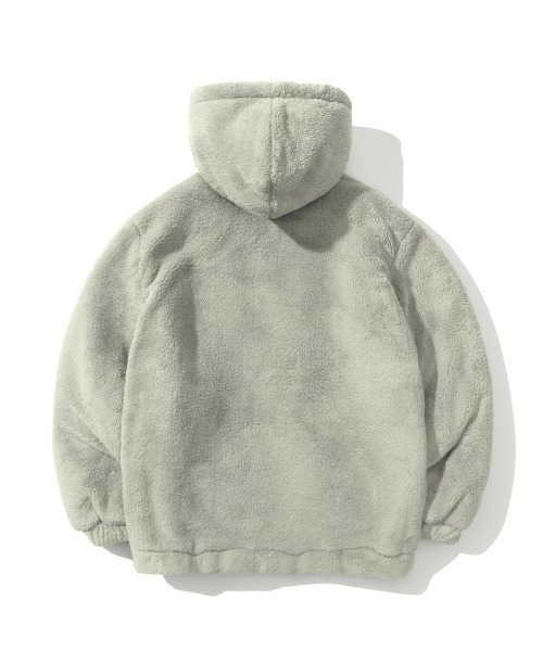 フリースジャケット FCMM Big Logo Boa Fleece Jumper Gray FC735700GE FCMM【送料込】BIGLOGO BOA FLEECE JUMPER*男女兼用 (FCMM