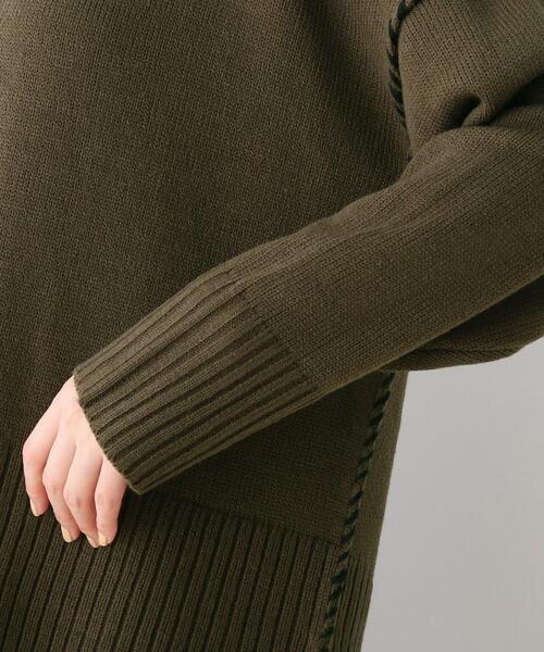 DRESKIP(ドレスキップ)の「◆バックスリットリンキングニット(ニット/セーター・レディース・ライトブルー/ブラック/ダークブラウン/ライトベージュ・02/03/04)」の17枚目の写真