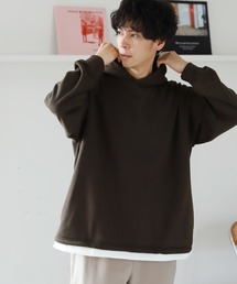 裏起毛レイヤードパーカー / 239228