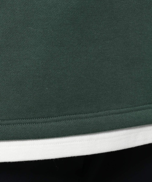 LAKOLE(ラコレ)の「裏起毛レイヤードパーカー / 239228(パーカー・メンズ・グリーン/サックスブルー/ブラウン/グレー/スモーク・LARGE/MEDIUM/X-LARGE)」の12枚目の写真