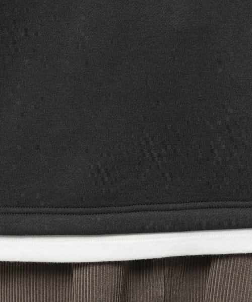 LAKOLE(ラコレ)の「裏起毛レイヤードパーカー / 239228(パーカー・メンズ・グリーン/サックスブルー/ブラウン/グレー/スモーク・LARGE/MEDIUM/X-LARGE)」の22枚目の写真