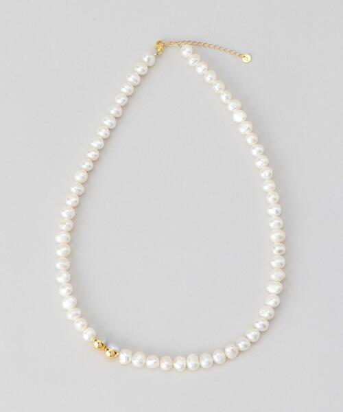 Preek（プリーク）の「＜PREEK＞SMALL BAROQUE PEARL NECKLACE 42  