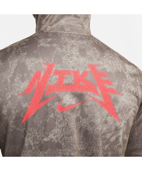NIKE(ナイキ)の「ナイキ NIKE ナイキ TF ストーリー フルジップ L/S フーディ(パーカー・メンズ・ブラウン/イエロー・LL/3L/S/M/L)」の3枚目の写真