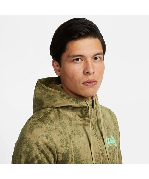 NIKE(ナイキ)の「ナイキ NIKE ナイキ TF ストーリー フルジップ L/S フーディ(パーカー・メンズ・ブラウン/イエロー・LL/3L/S/M/L)」の11枚目の写真