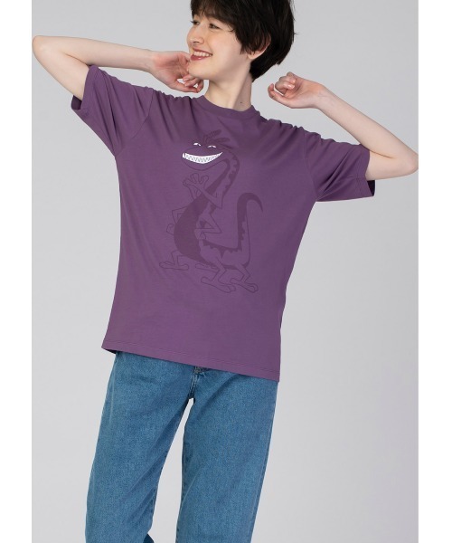 春の嵐とモンスター グラニフ Tシャツ デンジャラスアニマルズ｜オリジナル｜グラニフ(graniph)公式