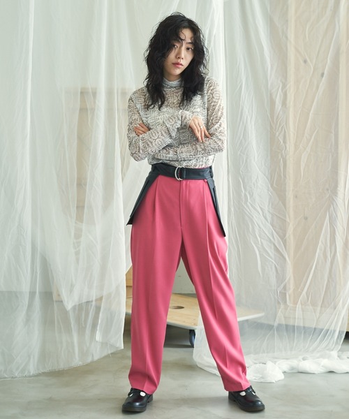 VACANCY（ヴァカンシー）の「フェイクレザーサイドポケットベルト（ベルト・レディース・ブラック・FREE）」の3枚目の写真