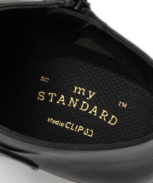 studio CLIP（スタディオクリップ）の「オブリークベルトブーツ（ブーツ・レディース・ブラック/ブラウン・LARGE/MEDIUM）」の8枚目の写真