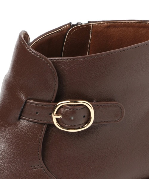 studio CLIP（スタディオクリップ）の「オブリークベルトブーツ（ブーツ・レディース・ブラック/ブラウン・LARGE/MEDIUM）」の4枚目の写真