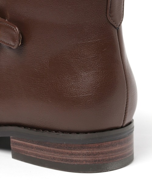 studio CLIP（スタディオクリップ）の「オブリークベルトブーツ（ブーツ・レディース・ブラック/ブラウン・LARGE/MEDIUM）」の11枚目の写真