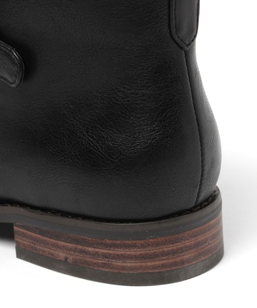 studio CLIP（スタディオクリップ）の「オブリークベルトブーツ（ブーツ・レディース・ブラック/ブラウン・LARGE/MEDIUM）」の5枚目の写真