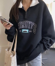 MANGROVE（マングローブ）の「"FORUYFS" ハーフジップスウェット（Tシャツ/カットソー）」