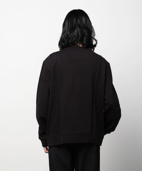 ARMANI EXCHANGE(アルマーニエクスチェンジ)の「【A/X】ARMANI EXCHANGE/ロゴクルーネックスウェット 8NZMPA ZJ1ZZ(スウェット・メンズ・ホワイト/ブラック・S/L/XL/M)」の4枚目の写真