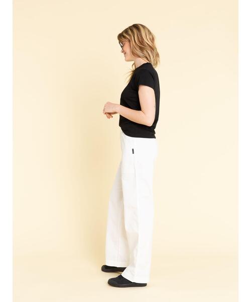 agnes b.(アニエスベー)の「S137 TS ロゴTシャツ(Tシャツ/カットソー・レディース・ブラック・1/2/3)」の12枚目の写真