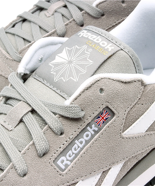 Reebok（リーボック）の「ユニセックス リーボック クラシックレザー グレー Reebok CL LEATHER SUEDE M46526（スニーカー・レディース・グレー・27cm/23cm/29cm/23.5cm/27.5cm/28.5cm/24.5cm/24cm/28cm/26.5cm）」の6枚目の写真