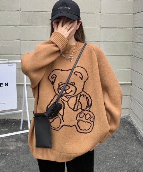 A'GEM/9 × .kom『.kom/ドットケーオーエム』ルーズシルエット ベア