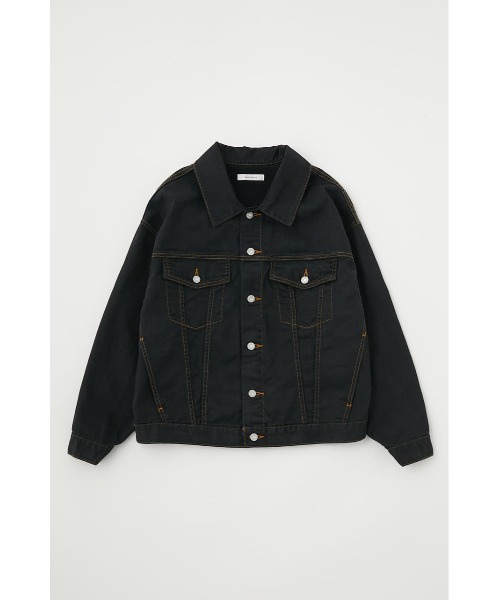 MOUSSY COATED DENIM ジャケット MOUSSY（マウジー）の「COATED DENIM ジャケット（デニム