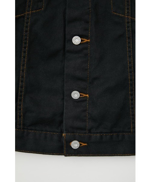 MOUSSY（マウジー）の「COATED DENIM ジャケット（デニム