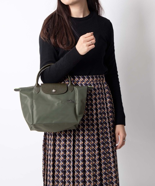 ECHELLE Liberte(エシェルリベルテ)の「LONGCHAMP LE PLIAGE GREEN S ロンシャン ル・プリアージュ グリーン ハンドバッグ(ハンドバッグ・レディース・グリーン/ブルー/レッド/ブラック・SMALL)」の9枚目の写真